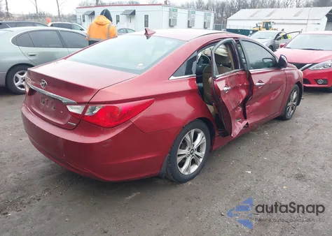 2011 Hyundai Sonata Limited from USA, damaged, VIN 5NPEC4AC2BH223224